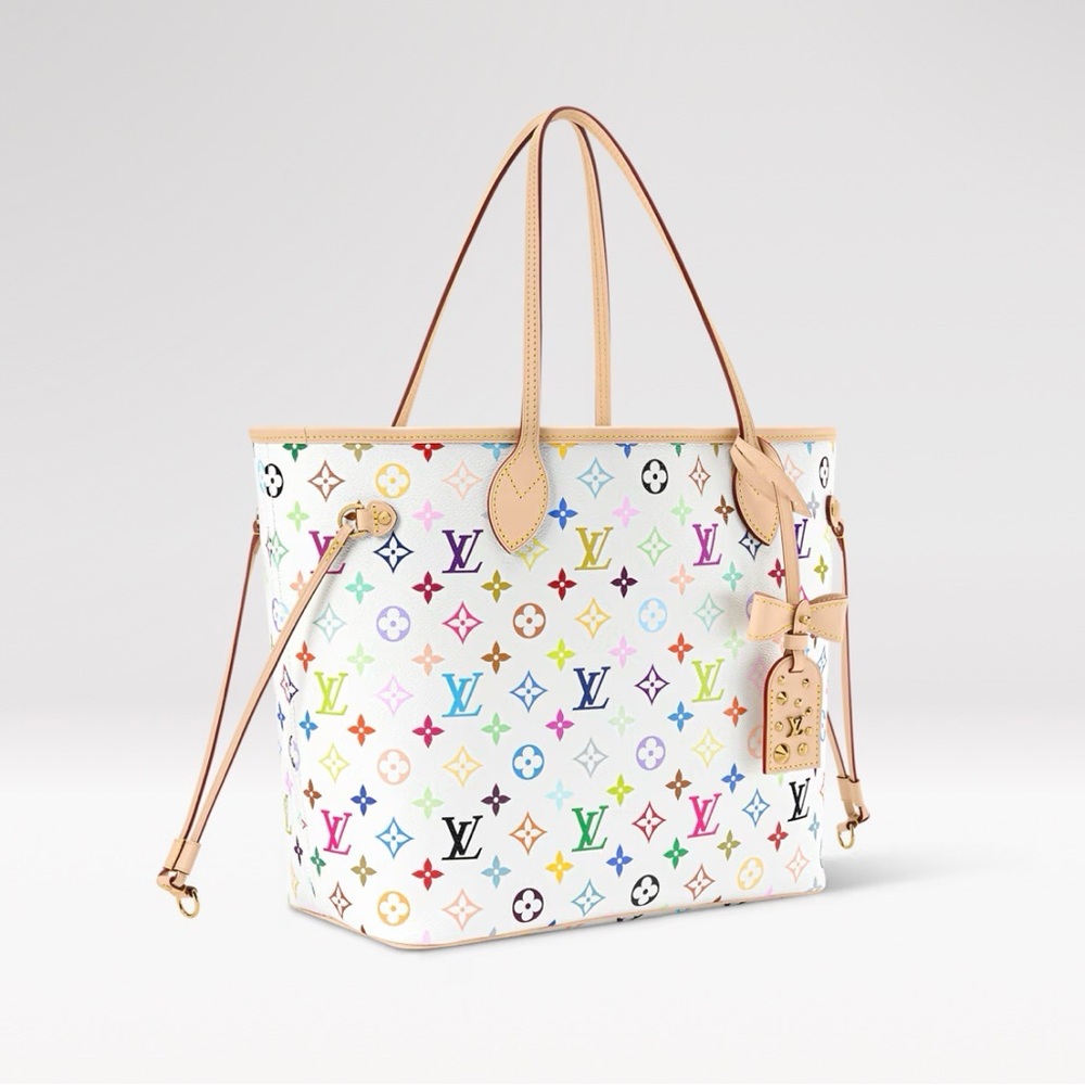 Louis Vuitton x Takashi Murakami Neverfull MM - Picture 2 of 6